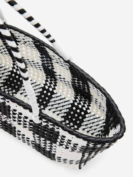 Desigual Schwarz und Weiß Desigual Damen Lux Handtasche