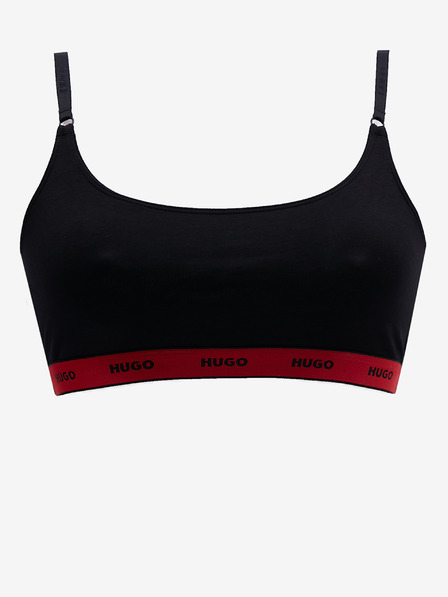 HUGO Set aus zwei Damen-Bralettes in schwarz HUGO