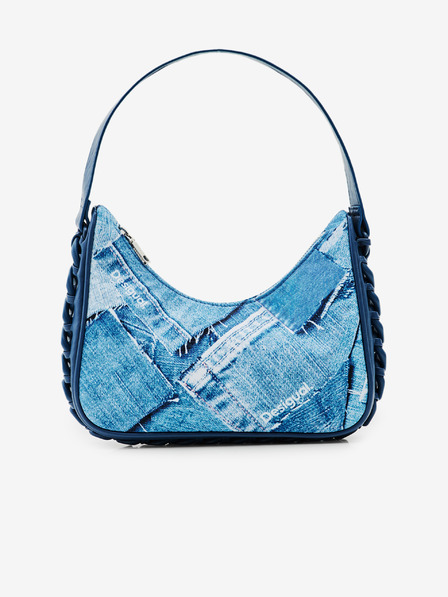 Desigual Blaue Damen gemusterte Handtasche Desigual Forever Blue Medley
