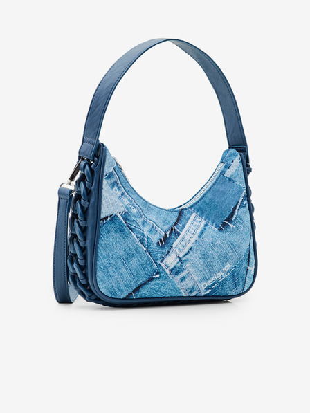 Desigual Blaue Damen gemusterte Handtasche Desigual Forever Blue Medley
