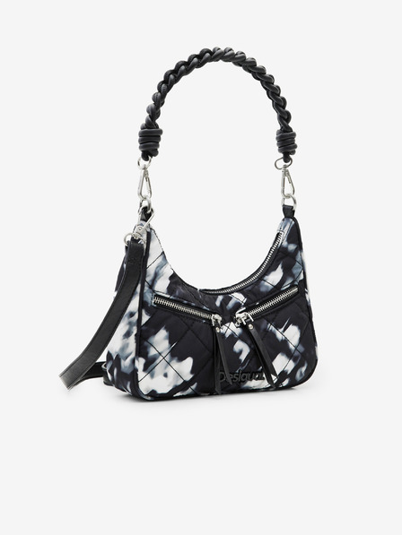 Desigual Schwarz Desigual Yenes Medley Multipocket Gemusterte Handtasche für Damen