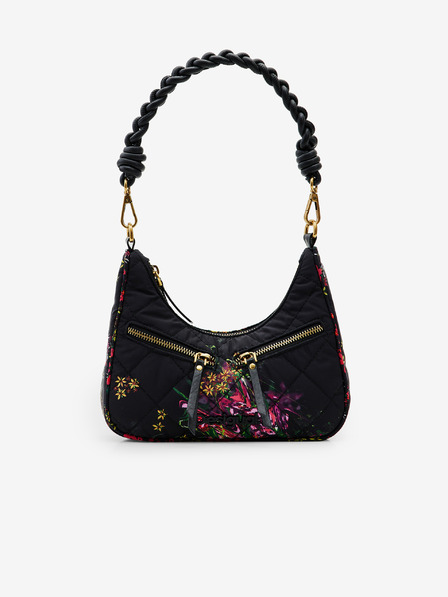 Desigual Schwarze Damen Blumen-Handtasche Desigual Yenes Medley Multipocket