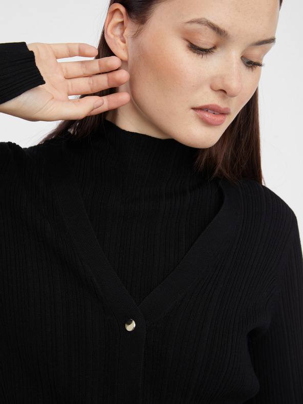 Orsay Schwarze Damen-Strickjacke ORSAY