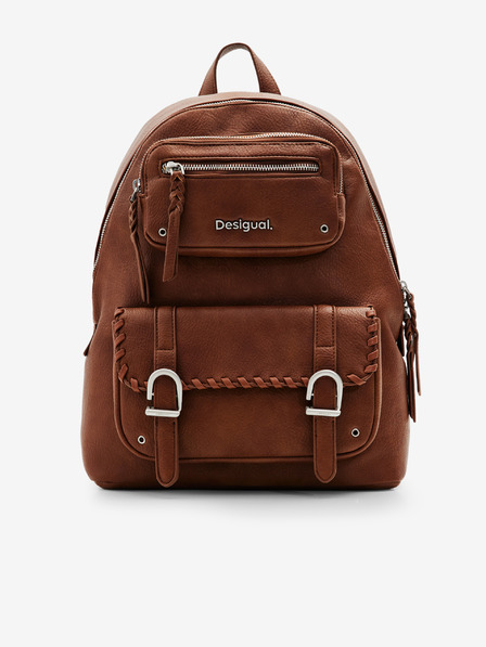 Desigual Braun Damen Desigual Omnia Mombasa Multi Rucksack
