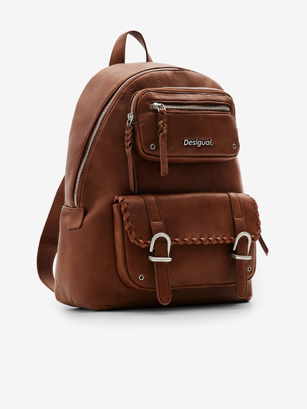 Desigual Braun Damen Desigual Omnia Mombasa Multi Rucksack