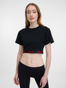 HUGO Schwarzes Damen-Sporttop HUGO