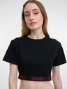 HUGO Schwarzes Damen-Sporttop HUGO