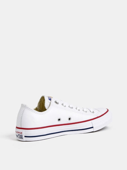 Converse Weiße Leder Turnschuhe Converse Chuck Taylor All Star Leder