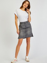 Sam 73 Grauer Damen-Denim-Rock SAM73 Gemini