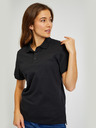 Sam 73 Schwarzes Damen-Poloshirt aus Baumwolle SAM73 Hydra
