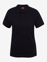 Sam 73 Schwarzes Damen-Poloshirt aus Baumwolle SAM73 Hydra