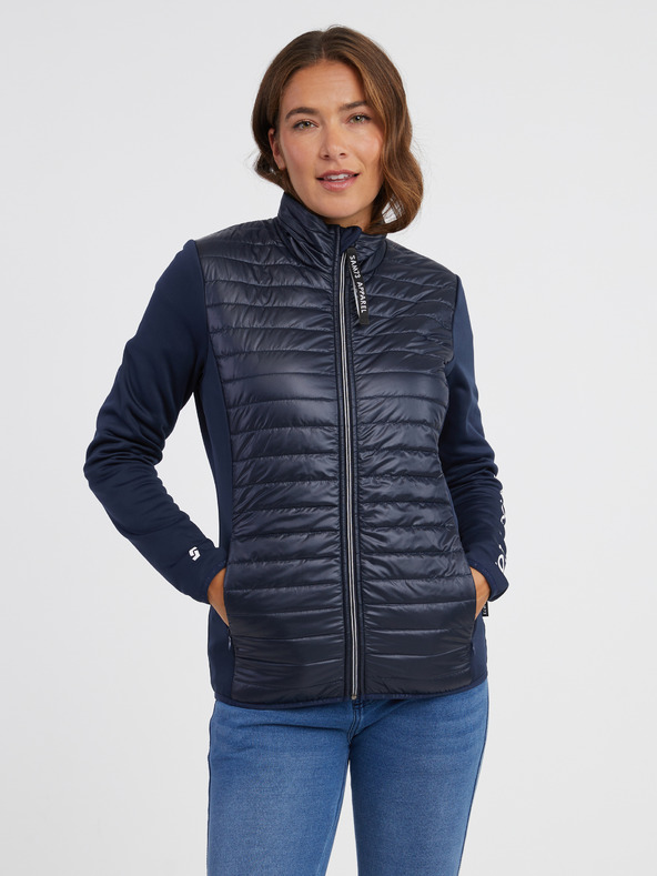 Sam 73 Dunkelblaue leichte Steppjacke für Damen SAM 73 Melman