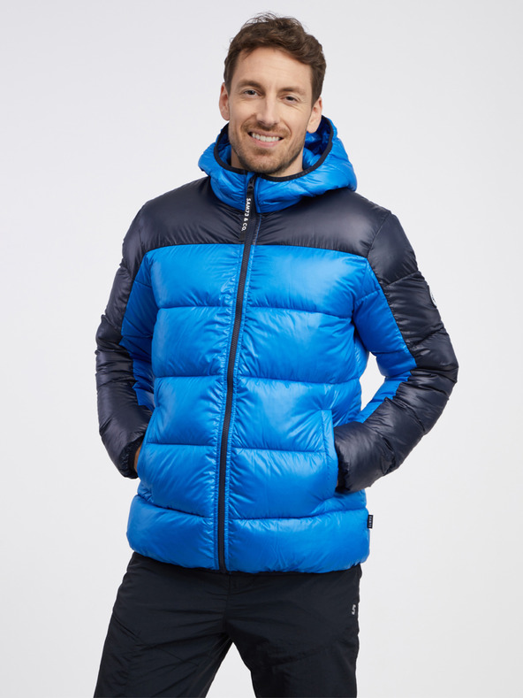 Sam 73 Blaue Herren-Steppjacke SAM 73 Ron