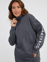 Sam 73 Graues gestromtes Damen-Sweatshirt mit Reißverschluss SAM 73 Asajj