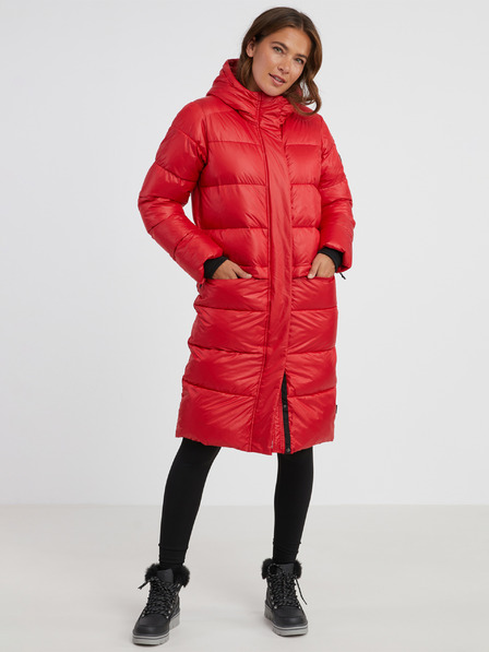 Sam 73 Rote Damen Winter Steppjacke Oversized SAM 73