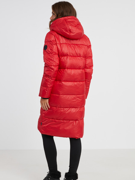 Sam 73 Rote Damen Winter Steppjacke Oversized SAM 73