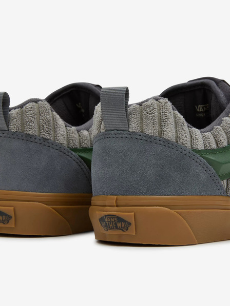 Vans Graue Herren-Sneakers mit Wildleder-Details VANS Knu Skool