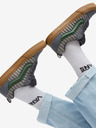 Vans Graue Herren-Sneakers mit Wildleder-Details VANS Knu Skool