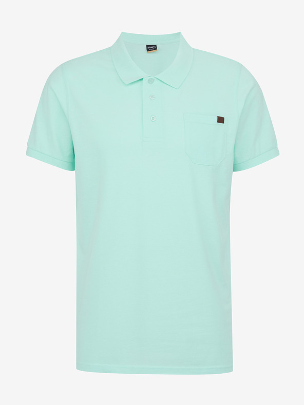 Sam 73 Türkisfarbenes Herren-Poloshirt SAM 73 Julian