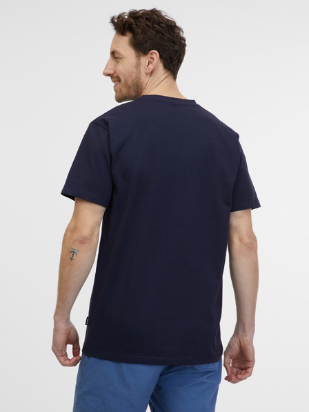 Sam 73 Dunkelblaues Herren-T-Shirt SAM 73 Milhouse