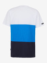 Sam 73 Weißes und blaues Herren-T-Shirt SAM 73 Norman