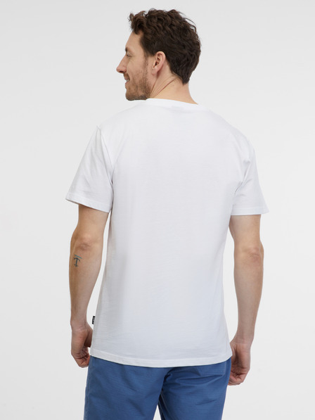 Sam 73 Weißes Herren-T-Shirt SAM 73 Maverick