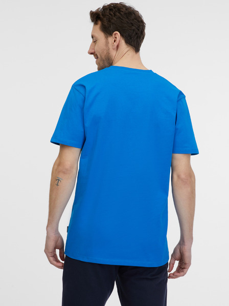 Sam 73 Blaues Herren-T-Shirt SAM 73 Goose