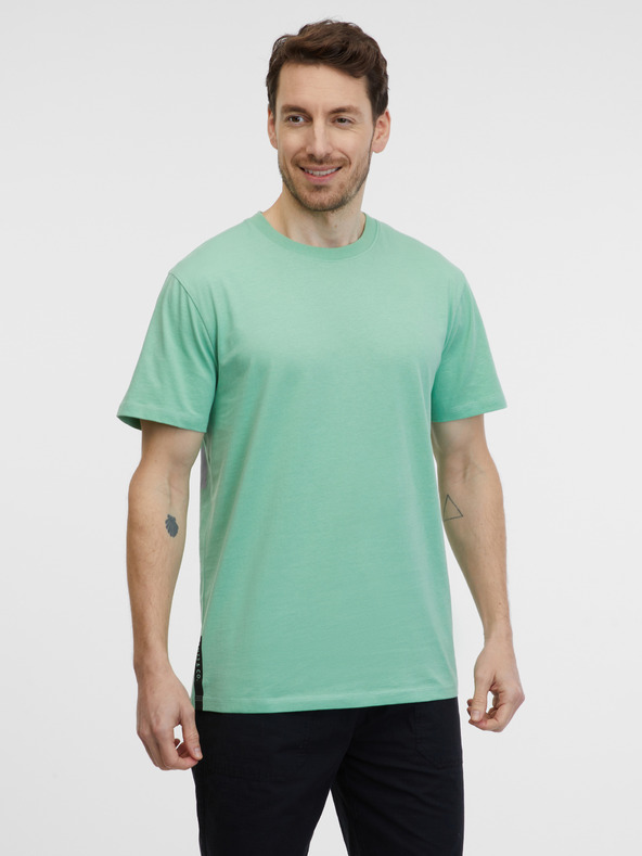 Sam 73 Hellgrünes Herren-T-Shirt SAM 73 Goose