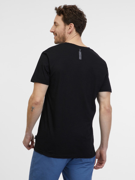 Sam 73 Schwarzes Herren-T-Shirt SAM 73 Fidel