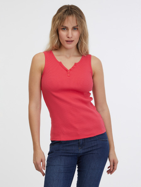 Sam 73 Korallfarbenes Damen-Tank-Top SAM 73 Manuela