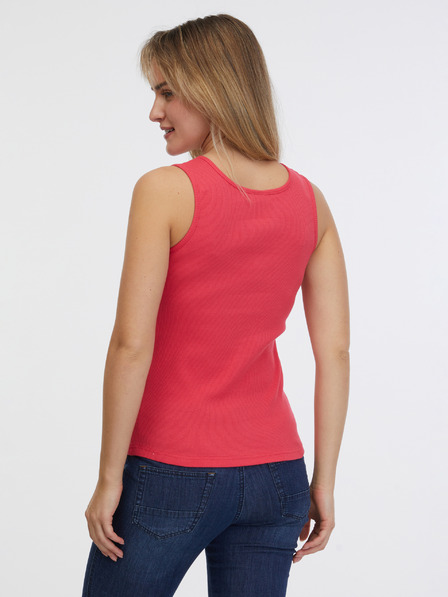 Sam 73 Korallfarbenes Damen-Tank-Top SAM 73 Manuela