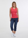 Sam 73 Korallfarbenes Damen-Tank-Top SAM 73 Manuela