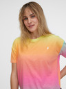 Sam 73 Gelbes und rosa Damen-T-Shirt SAM 73 Marisa