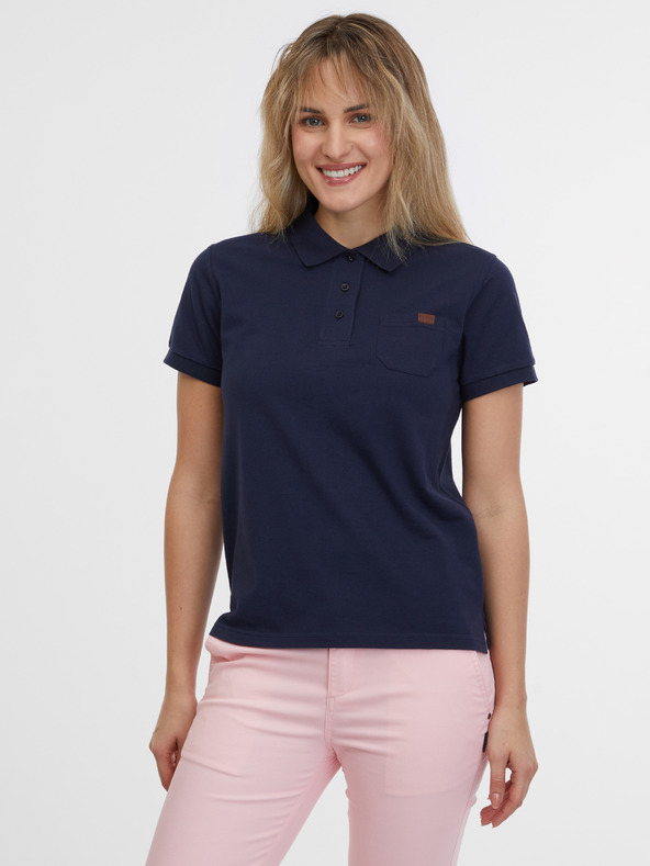 Sam 73 Dunkelblaues Damen-T-Shirt SAM 73 Nadia