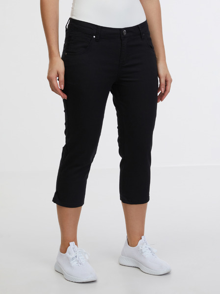 Sam 73 Schwarze dreiviertel Slim Fit Jeans für Damen SAM 73 Amara