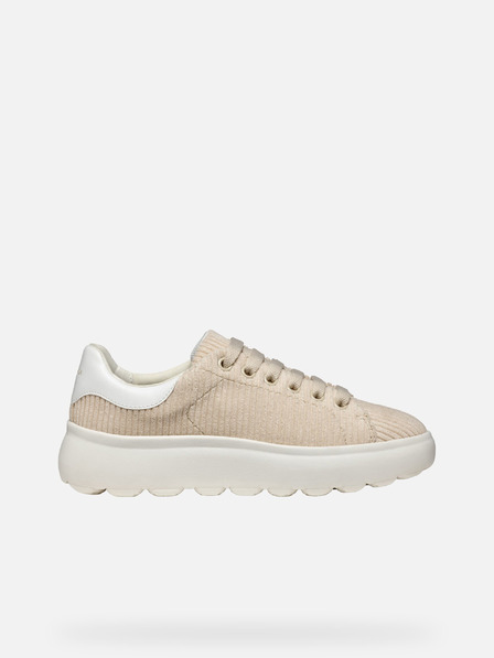 Geox Beige Geox Spherica EC4.1 Damen Turnschuhe