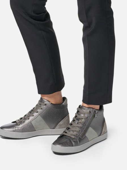 Geox Geox Blomiee Dunkelgrau Damen Turnschuhe
