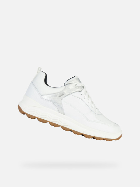 Geox Weiße Damen Geox Spherica 4x4 b abx Turnschuhe