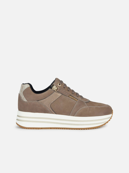 Geox Beige Damen Geox Kency Turnschuhe