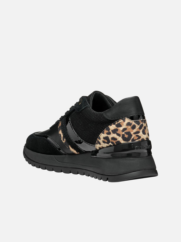 Geox Schwarz Damen Geox Desya Turnschuhe