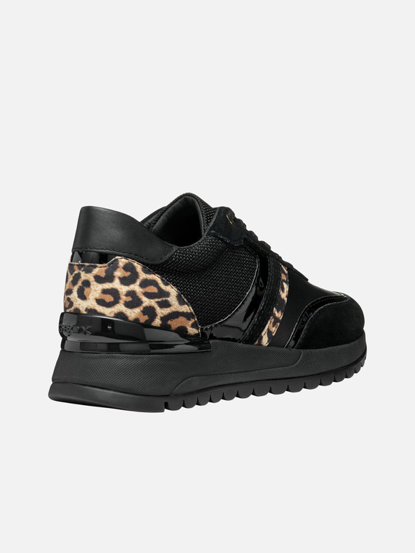 Geox Schwarz Damen Geox Desya Turnschuhe