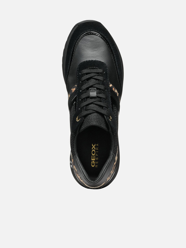 Geox Schwarz Damen Geox Desya Turnschuhe