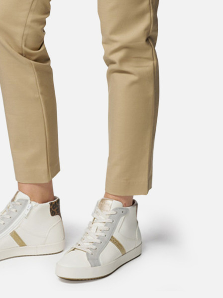Geox Weiße Damen Geox Blomiee Turnschuhe