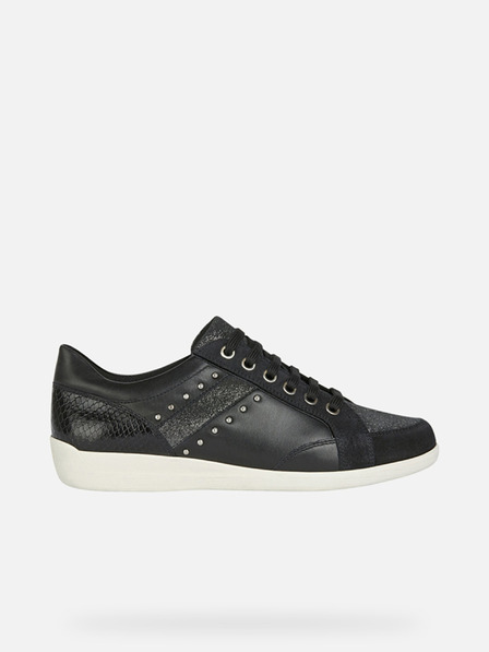Geox Schwarze Damen Geox Myria Turnschuhe