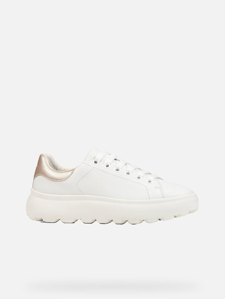 Geox Weiß Damen Geox Spherica Ec4.1 Turnschuhe