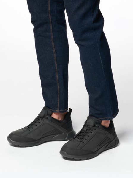 Geox Herren Schwarz Sneakers Geox Sanzio