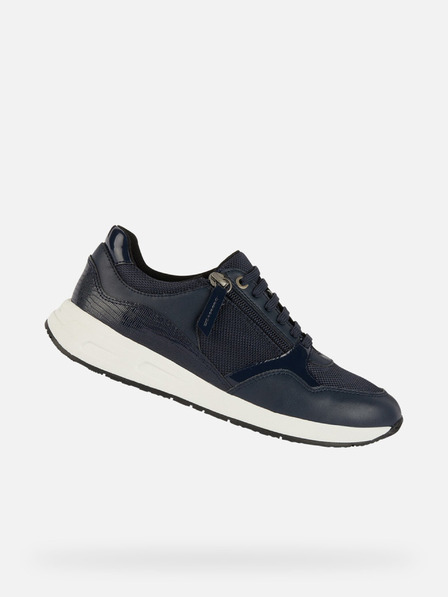 Geox Schwarze Damen Geox Bulmya Turnschuhe