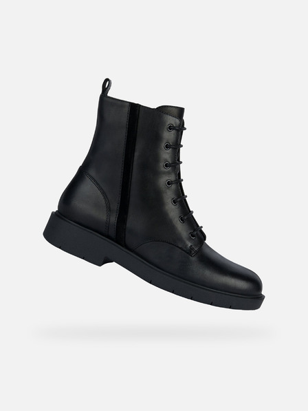 Geox Schwarze Damen Geox Spherica Ec1 Stiefeletten