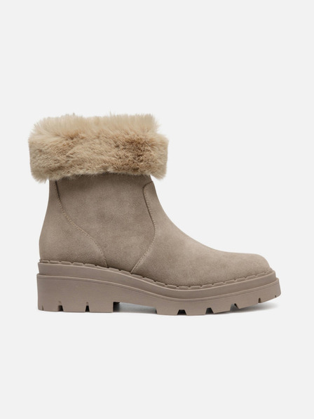 Geox Beige Damen Stiefeletten Geox Felleny