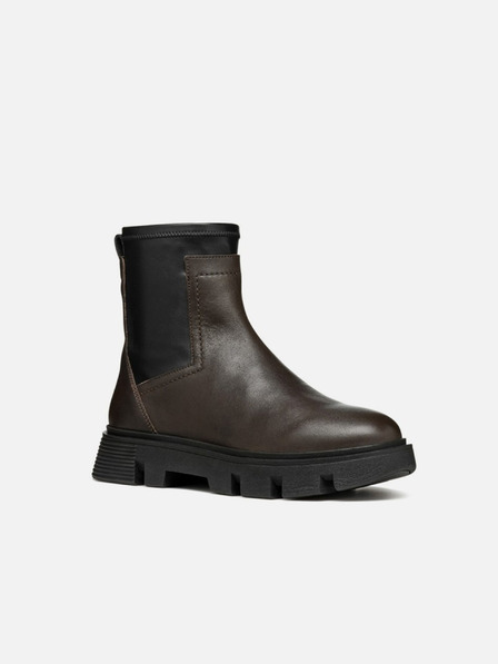 Geox Dunkelbraune Damen Geox Vilde Stiefelette